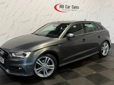Used Audi A3 S-Line 2015 Grey Hatchback