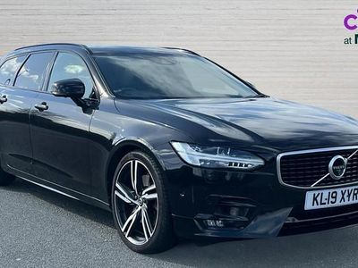 Used Volvo V90 R-Design 235 HP (172 kW) 2019 Black Estate