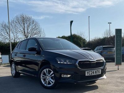 Used Skoda Fabia SE L 85 HP (62 kW) 2024 Black Hatchback