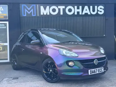 Used Vauxhall Adam S 70 HP (51 kW) 2017 Red Hatchback
