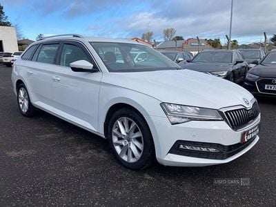 Used Skoda Superb SE 2022 White Estate