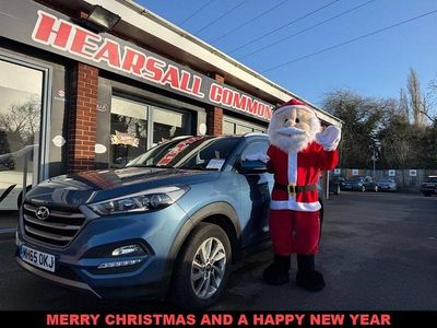 Blue Used 2016 Hyundai Tucson SE SUV | £5,500 (Fair price)