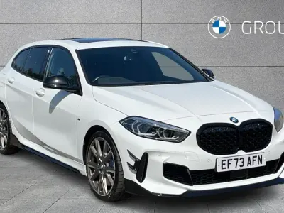 Used BMW M135 Comfort Edition 306 HP (225 kW) 2023 White Hatchback