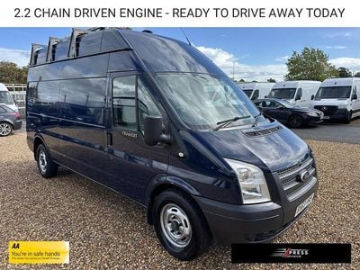 Blue Used 2013 Ford Transit Van | £6,800 (Fair price)