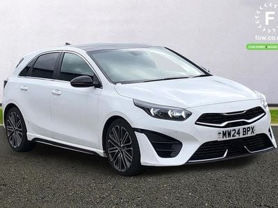 Used Kia Ceed GT-Line S 160 HP (117 kW) 2023 White Hatchback