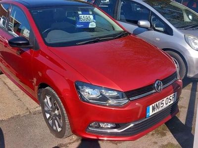 Used VW Polo Design 2015 Red Hatchback