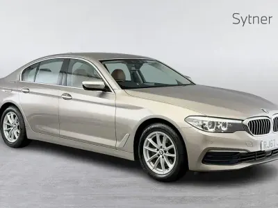 Used BMW 520 Sport Line 192 HP (141 kW) 2017 Silver Sedan