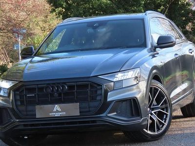 Grey Used 2021 Audi Q8 Black Edition SUV | £31,994 (Fair price)