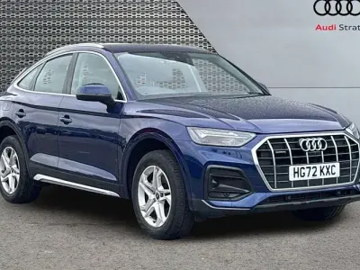 Used Audi Q5 Sportback Sport 265 HP (194 kW) 2022 Blue SUV