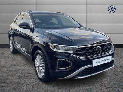 Black Used 2024 VW T-Roc Life SUV | £18,989 (Fair price)