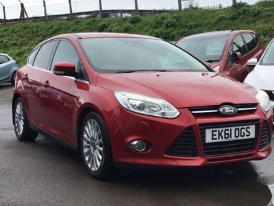 used Ford Focus s 1.6 TDCi Titanium X Hatchback 5dr Diesel Manual Euro 5 (s/s) (115 ps) Hatchback