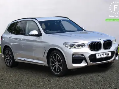 Used BMW X3 Comfort Edition 184 HP (135 kW) 2019 Silver SUV