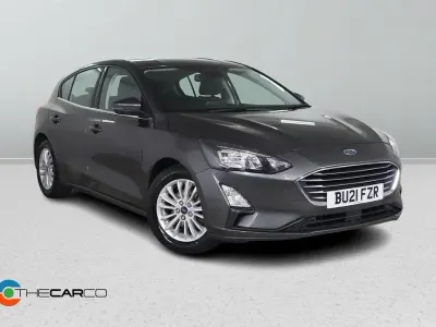 Usado Ford Focus Titanium 2021 Cinzento Citadino