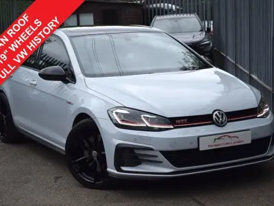 Used VW Golf VII GTI 245 HP (180 kW) 2018 Silver Hatchback