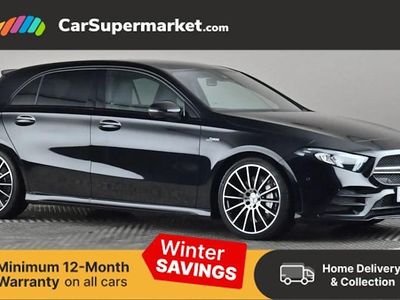 Black Used 2022 Mercedes A35 AMG Executive Hatchback | £26,176 (Fair price)