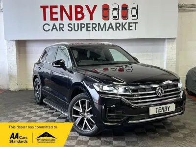 Used VW Touareg R-line 286 HP (210 kW) 2019 Black SUV