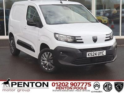 White Used 2024 Peugeot Partner S MPV | £15,490 (Fair price)