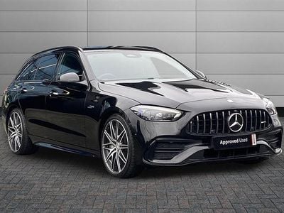 Used Mercedes C43 AMG Premium Plus 421 HP (309 kW) 2025 Obsidian black Estate