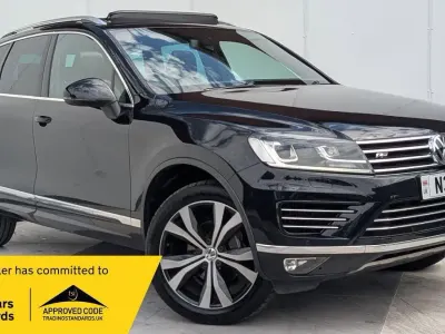 Used VW Touareg R-line 2016 Black SUV