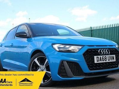 Used Audi A1 S-Line 2018 Blue Hatchback