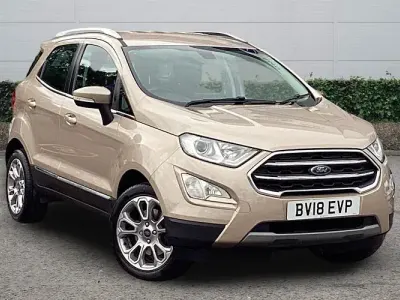 Used Ford Ecosport Titanium 125 HP (91 kW) 2018 Beige SUV
