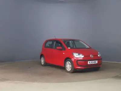 Used VW up! move up! 60 HP (44 kW) 2016 Red Hatchback