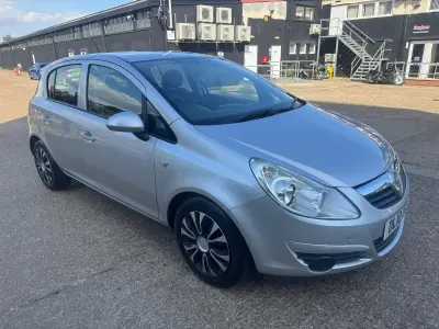 Used Vauxhall Corsa 85 HP (62 kW) 2010 Silver Hatchback