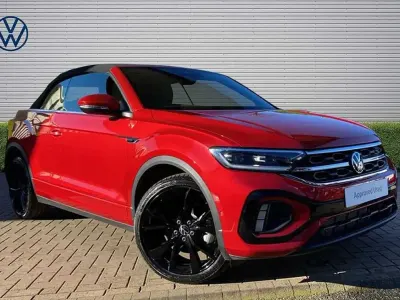 Używany VW T-Roc Cabriolet R-line 147 KM (108 kW) 2026 Czerwony Kabriolet
