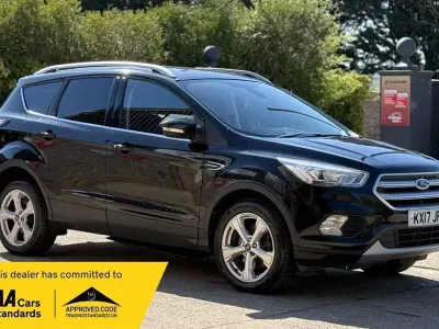 Begagnad Ford Kuga Titanium 150 HK (110 kW) 2017 Svart SUV