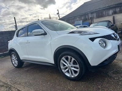 Used Nissan Juke Acenta Premium 2015 White SUV