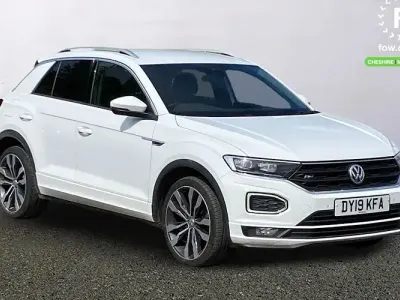 Begagnad VW T-Roc R-line 116 HK (85 kW) 2019 Vit SUV