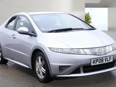 Used Honda Civic SE 2008 Silver Hatchback
