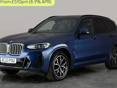 Used BMW X3 M Sport 292 HP (214 kW) 2023 Blue SUV