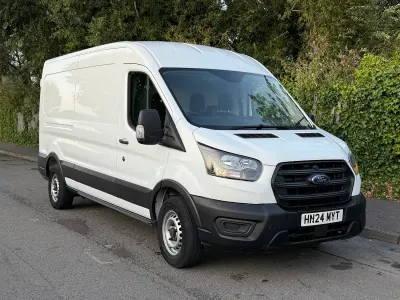 Used Ford Transit 105 HP (77 kW) 2024 White Van