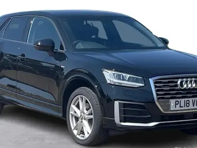 Used Audi Q2 S-Line 190 HP (139 kW) 2018 Black SUV
