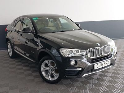 Used BMW X4 xLine 190 HP (139 kW) 2016 Black SUV