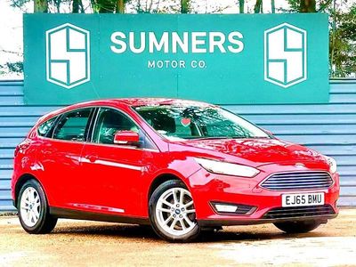 Used Ford Focus Zetec 2015 Red Hatchback