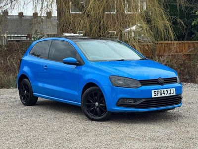 Used VW Polo SE 60 HP (44 kW) 2014 Blue Hatchback