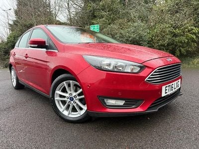 Red Used 2016 Ford Focus Zetec Hatchback | £5,995 (Good price)