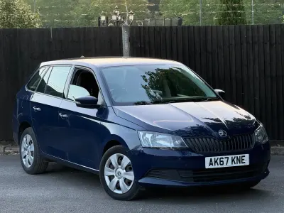 Used Skoda Fabia 2018 Blue Estate