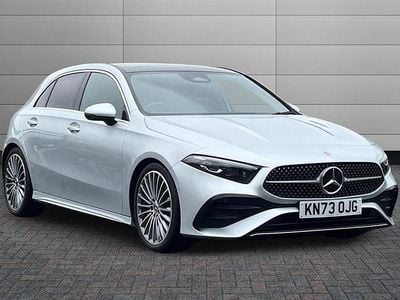 Iridium silver Used 2023 Mercedes A200 AMG Line Premium Plus Hatchback | £23,950 (Expensive)