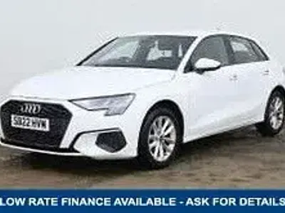 Used Audi A3 Sportback Design 110 HP (80 kW) 2022 White Hatchback