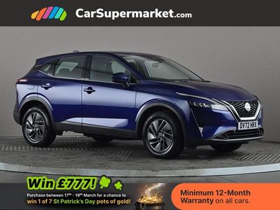 Used Nissan Qashqai Acenta Premium 2022 Blue SUV