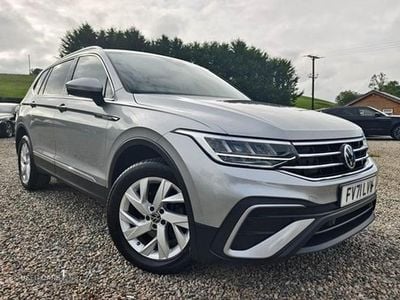 Silver Used 2021 VW Tiguan Allspace Life SUV | £23,450 (A bit pricey)