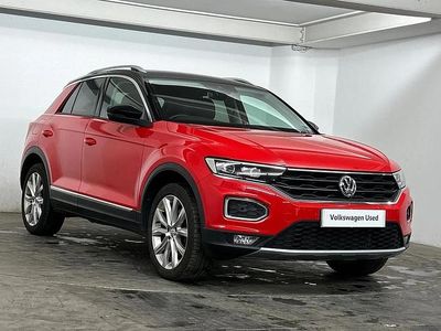 Używany VW T-Roc SEL 190 KM (139 kW) 2020 Czerwony SUV