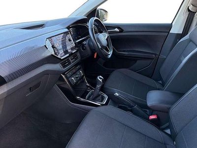 Used VW T-Cross Black Edition 95 HP (69 kW) 2023 White SUV