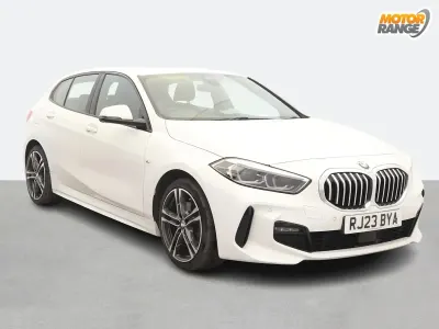 Used BMW 118 M Sport 136 HP (100 kW) 2023 White Hatchback