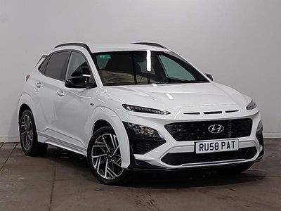 Used Hyundai Kona N Line 120 HP (88 kW) 2022 White SUV