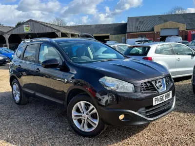 Begagnad Nissan Qashqai +2 Acenta 2010 Svart SUV