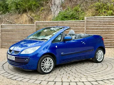 Used Mitsubishi Colt 107 HP (78 kW) 2008 Blue Cabriolet